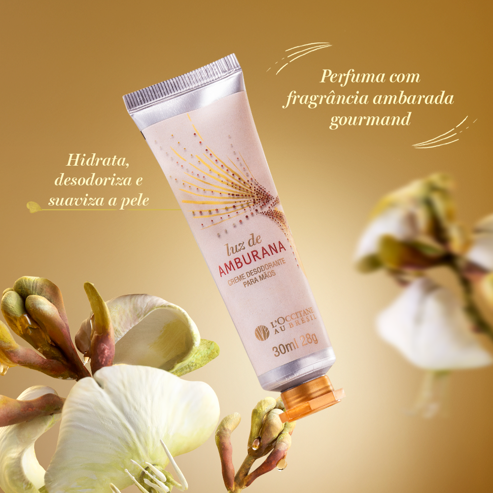 Creme desodorante para Mãos Luz de Amburana 30ml, ,  large image number 1